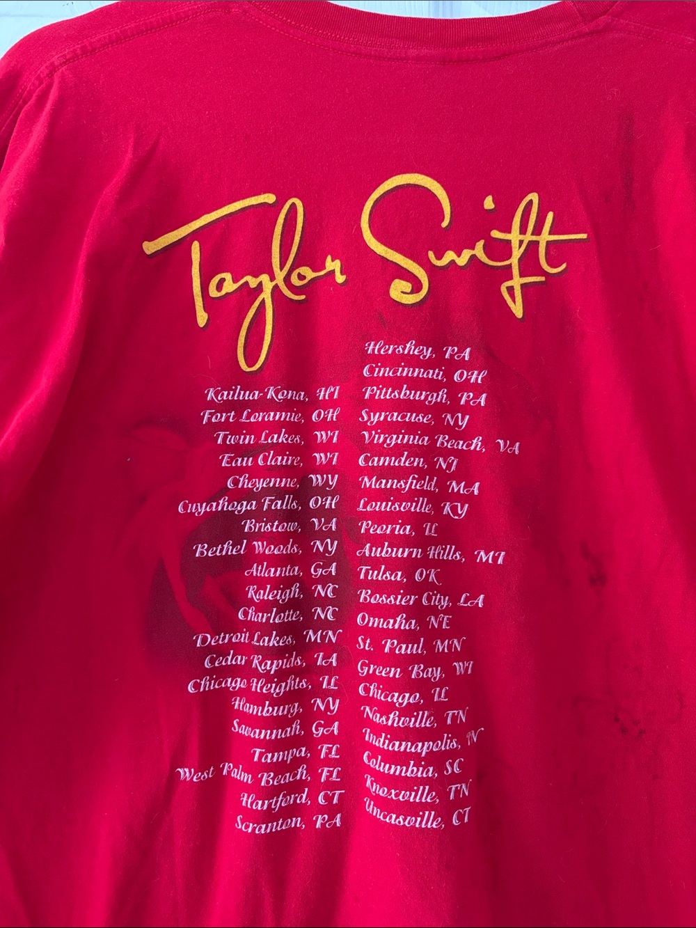 RARE DEBUT “Our Song” ORIGINAL TOUR MERCH - circa 2006 - Picture 3 of 5